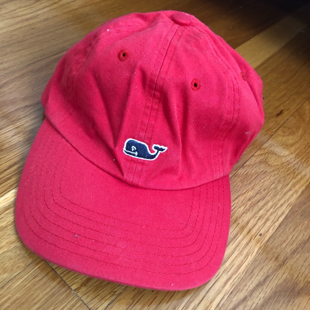 red vineyard vines baseball cap✨